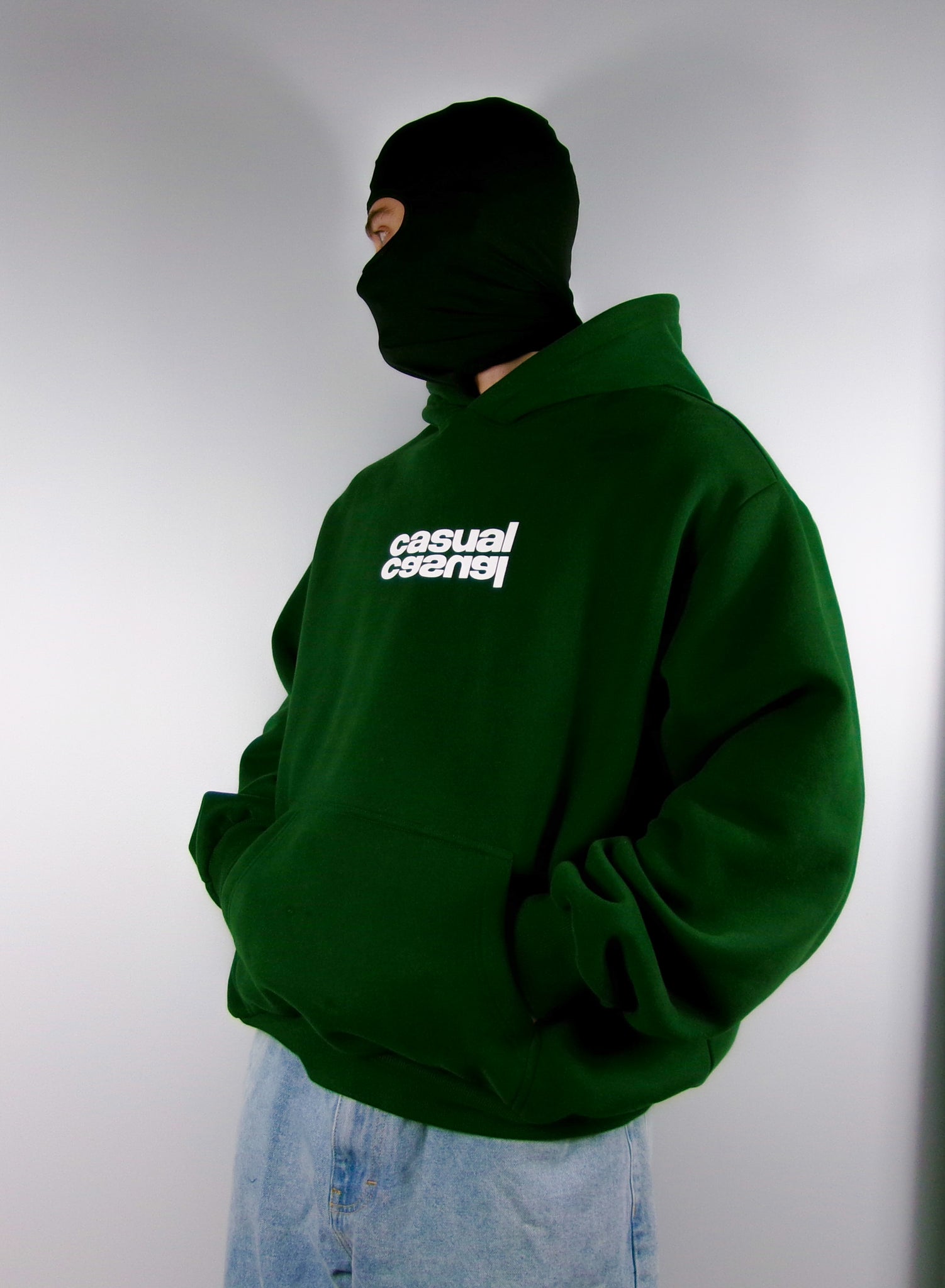 Green Logo Hoodie